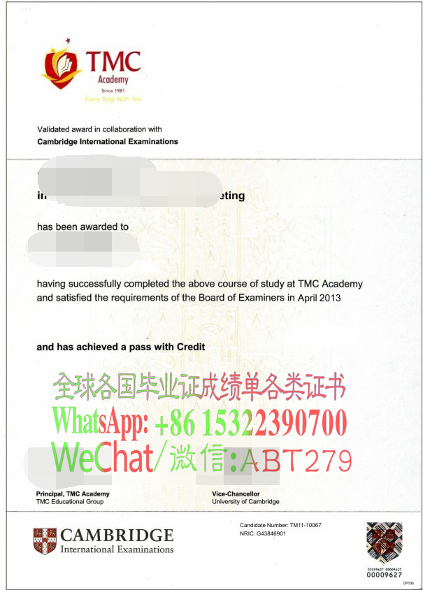 办理新加坡TMC学院毕业证 办理新加坡TMC学院毕业证