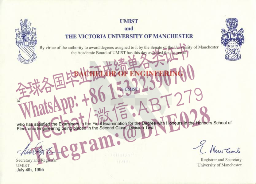 办理购买英国曼彻斯特理工大学文凭成绩单 办理购买英国曼彻斯特理工大学文凭成绩单